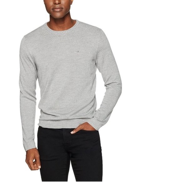 Calvin Klein Crew Neck Men's Sweater - Picture 1 of 3